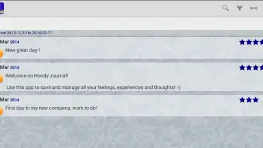 Handy Journal screenshot 1