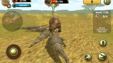 Wild Crocodile Simulator 3D screenshot 4