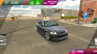 Manual gearbox car screenshot 1
