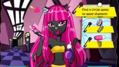 Monster Catty Noir Hair Salon screenshot 4