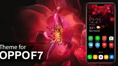 Oppo F7 Launcher - Themes and Wallpapers screenshot 2