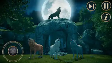 The Wild Wolf Animal Simulator screenshot 4