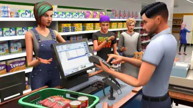 Shopping Mall Store 3D Cashier screenshot 1