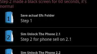 Galaxy_S Unlock screenshot 1