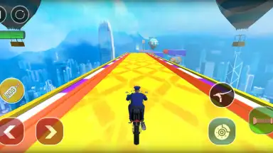 Police Bike Stunts Games screenshot 15
