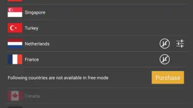 Hideman VPN screenshot 2