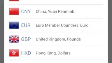 Currency Exchange Rates screenshot 2