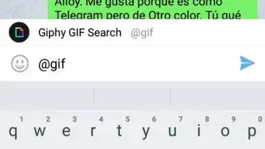 Alloy -free messaging app screenshot 4