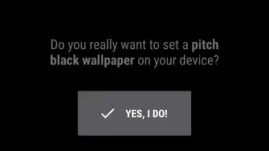 Pitch Black Wallpaper screenshot 5