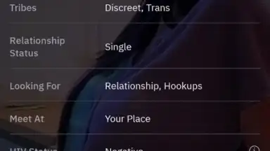 Grindr screenshot 1