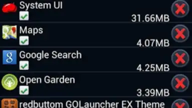 Task Killer FREE screenshot 1