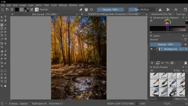Krita screenshot 1