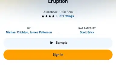Audible screenshot 11