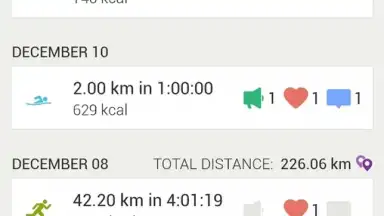 Endomondo Sports Tracker screenshot 3