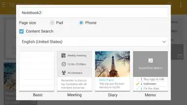 ASUS SuperNote screenshot 6