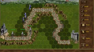 Heroes of Mind & Martial TD screenshot 1