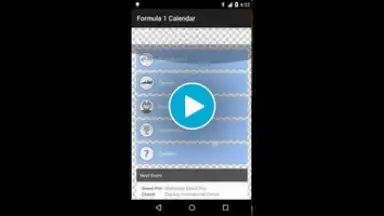 Formula Race Calendar screenshot 1