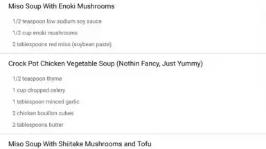 Soup Recipes screenshot 1