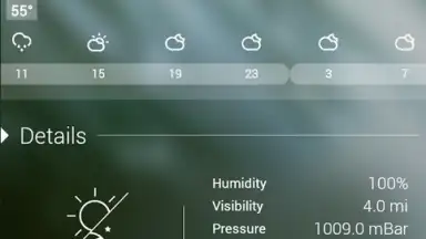 GO Weather Forecast and Widgets screenshot 2