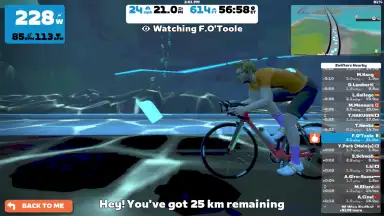 Zwift screenshot 9