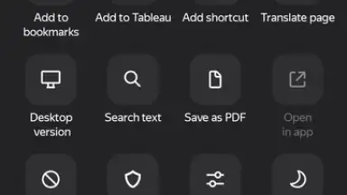 Yandex Browser screenshot 10