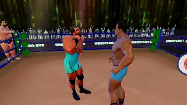 Tag Team Wrestling Games: Mega Cage Ring Fighting screenshot 1