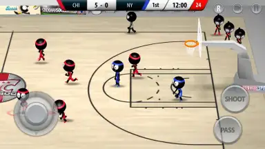 Stickman Basketball 2017 screenshot 4