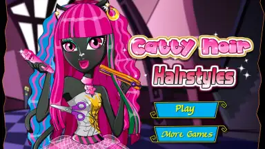 Monster Catty Noir Hair Salon screenshot 5