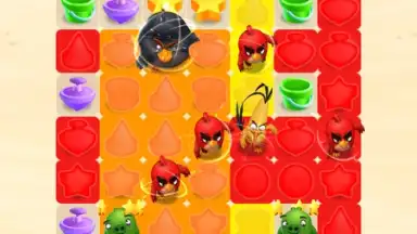 Angry Birds Match screenshot 2