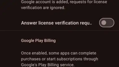 microG Services (GmsCore) screenshot 1