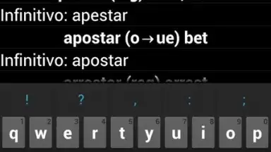 Испанские глаголы screenshot 4