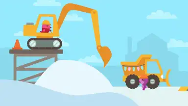 Sago Mini Holiday Trucks and Diggers screenshot 7