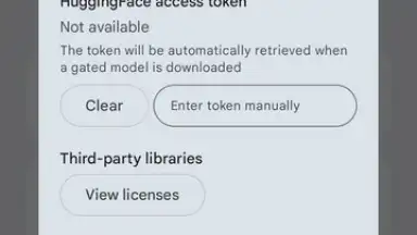 Google AI Edge Gallery screenshot 14
