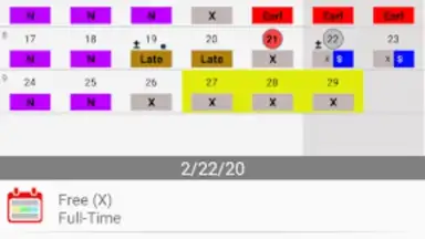 Roster-Calendar screenshot 4