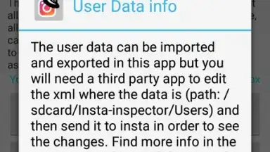 Insta-inspector screenshot 1