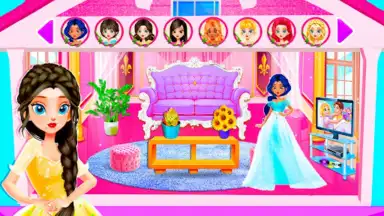 Princess Doll House Decoration screenshot 2