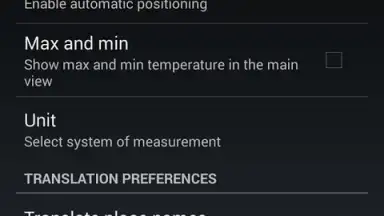 Intelligent Weather screenshot 1
