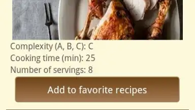 Chicken recipes screenshot 2