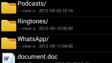 Root File Manager screenshot 1