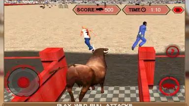 Angry Bull Attack Arena Sim 3D screenshot 7