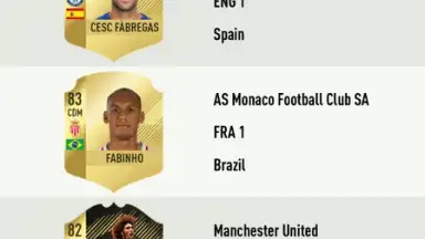 FUT 18 DRAFT screenshot 3