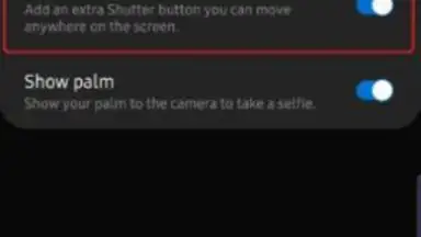 Samsung Camera screenshot 1