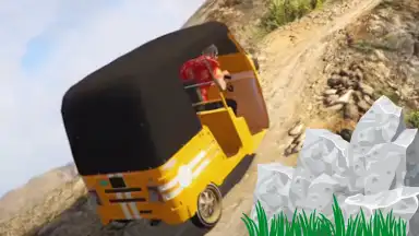 Autorickshaw Tuktuk Hill Drive screenshot 4