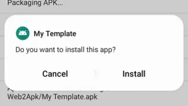 Website to App Converter screenshot 2