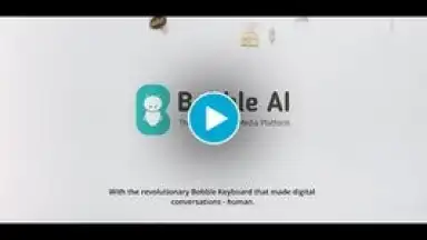 Bobble AI Keyboard screenshot 1