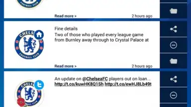 Chelsea FC Official Keyboard screenshot 2