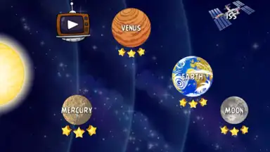 Angry Birds Space HD screenshot 2