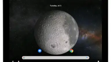 Moon 3D Live Wallpaper screenshot 9