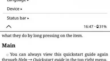KOReader screenshot 3