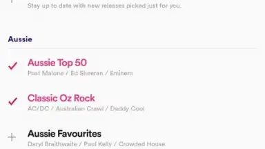 Spotify Stations screenshot 2